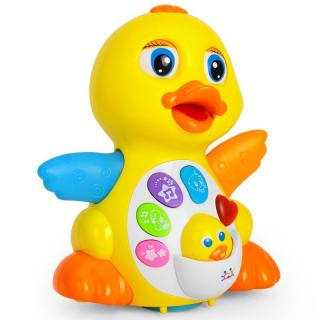Huile Toys interaktivní kačenka pro nejmenší Dancing Duck