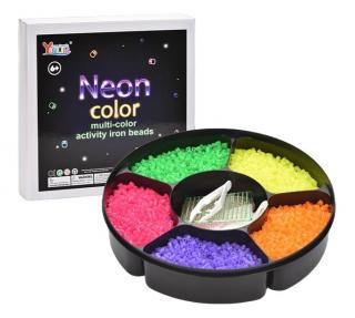 Neónové zažehlovací korálky Neon Iron Beads 7500 kusů