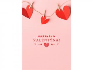 Valentýnské přání s vlastním vzkazem