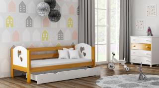 Prckůvsvět dětská postel Filip 180x80 s úložným prostorem