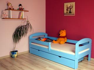 Prckůvsvět dětská postel Kamil 180x80 s úložným prostorem