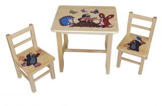 Prckůvsvět dětský Stůl s židlemi Pepino
