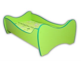 TopBeds dětská postel MIDI 140x70 zelená