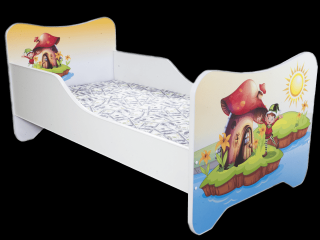 TopBeds dětská postel s obrázkem 140x70 - Elf