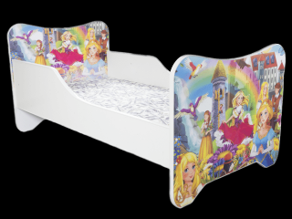 TopBeds dětská postel s obrázkem 160x80 - Království