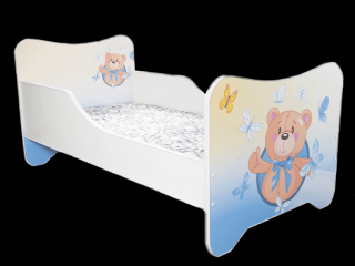 TopBeds dětská postel s obrázkem 160x80 - Medvídek