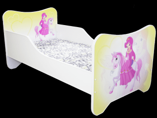 TopBeds dětská postel s obrázkem 160x80 - Pony