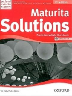 Maturita Solutions Pre-Intermediate 2nd Ed. Workbook bez CD SLEVA (2. vydání)