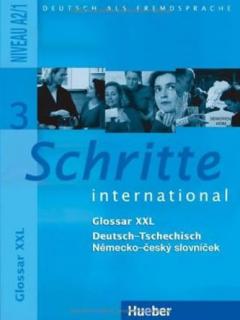 Schritte international 3: Glossar XXL Deutsch-Tschechisch – Německo-český slovníček (německy)