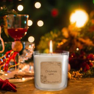 Neness Christmas Wine Candle 100% sójová svíčka s vůní vánočního svařeného vína 180g