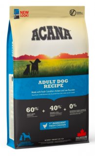 Acana Adult Dog Recipe 11,4kg  + pamlsky (do vyprodání)