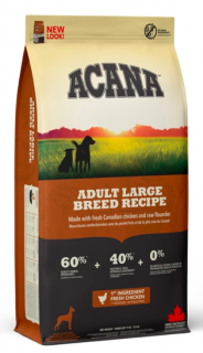 Acana Adult Large Breed Recipe 11,4 kg  + pamlsky (do vyprodání)