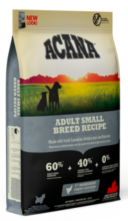 Acana Adult Small Breed Recipe 6 kg  + pamlsky (do vyprodání)