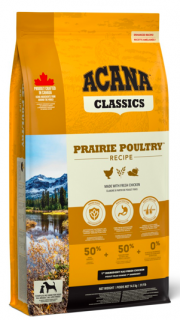 Acana Prairie Poultry 9,7 kg  + pamlsky (do vyprodání)