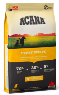 Acana Puppy Recipe 11,4 kg  + pamlsky (do vyprodání)