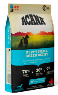 Acana Puppy Small Breed Recipe 6kg  + Tobby piškoty 120g