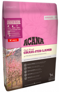 Acana SINGLES GRASS-FED LAMB 11,4 kg  + pamlsky (do vyprodání)