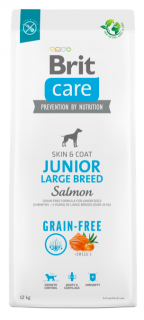 Brit Care Dog Grain-free Junior Large Breed 12kg  + pamlsky (do vyprodání)