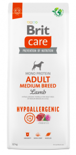 Brit Care Dog Hypoallergenic Adult Medium Breed 12kg  + pamlsky (do vyprodání)