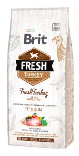 BRIT Fresh Turkey with Pea Light Fit & Slim 12kg  + pamlsky (do vyprodání)
