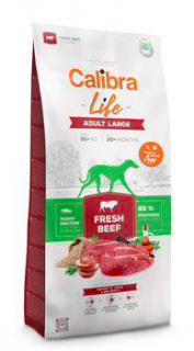 Calibra Dog Life Adult Large Fresh Beef 12kg  + vzorek krmiva (do vyprodání)