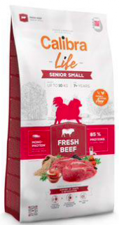 Calibra Dog Life Senior Small Fresh Beef 6kg  + pamlsky (do vyprodání)
