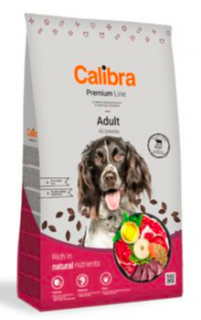 Calibra Dog Premium Line Adult Beef 12 kg NEW  + vzorek krmiva