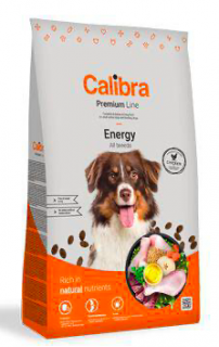 Calibra Dog Premium Line Energy 12 kg NEW  + vzorek krmiva (do vyprodání)