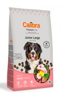 Calibra Dog Premium Line Junior Large 12 kg NEW  + vzorek krmiva (do vyprodání)