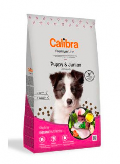 Calibra Dog Premium Line Puppy&Junior 12 kg NEW  + vzorek krmiva (do vyprodání)