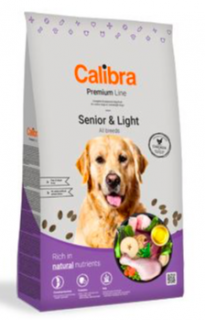 Calibra Dog Premium Line Senior&Light 12 kg NEW  + vzorek krmiva (do vyprodání)
