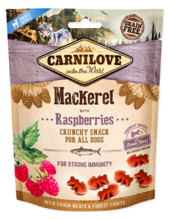 Carnilove Crunchy Mackerel with Raspberries 200g