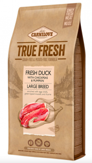 Carnilove Dog True Fresh Duck Large Breed 11,4 kg  + pamlsky (do vyprodání)