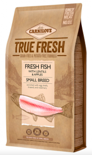 Carnilove Dog True Fresh Fish Adult Small Breed 4 kg  + pamlsky (do vyprodání)