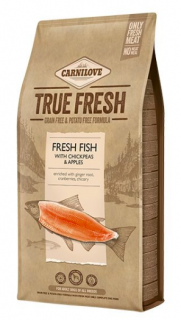 Carnilove TRUE FRESH FISH for Adult dogs 4 kg  + pamlsky (do vyprodání)