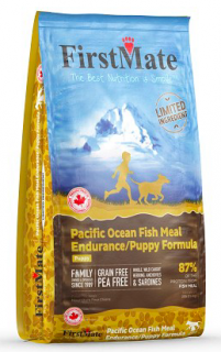 FirstMate Pacific Ocean Fish Endurance/Puppy 11,4 kg  + pamlsky (do vyprodání)