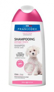 Francodex Šampon bílá srst 250ml