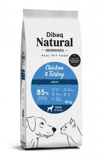 NATURAL BREEDER DOG Chicken&Turkey 20kg  + pamlsky (do vyprodání)