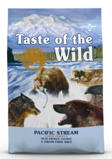 Taste of The Wild Pacific Stream 5,6 kg  + pamlsky (do vyprodání)