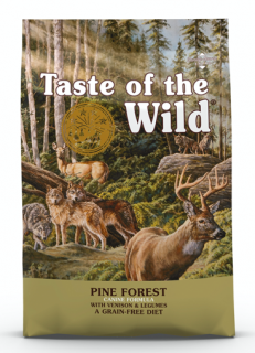 Taste of the Wild Pine Forest 12,2kg  + masová konzerva (do vyprodání)