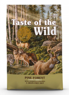 Taste of the Wild Pine Forest 5,6 kg  + pamlsky (do vyprodání)