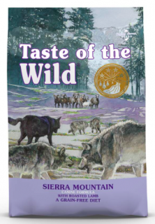 Taste of The Wild Sierra Mountain Canine 12,2 kg  + masová konzerva (do vyprodání)