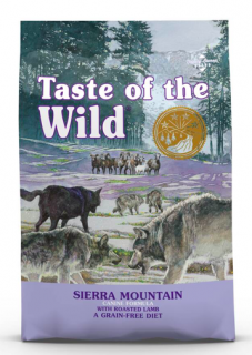 Taste of The Wild Sierra Mountain Canine 5,6 kg  + pamlsky (do vyprodání)