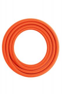 Calex látkový kabel oranžový Délka: 150cm