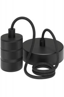Cordset závěs pro žárovku, závěsné svítidlo Barva:: BLACK