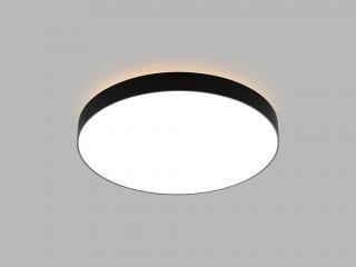 LED2 RINGO 60 P/N, B STROPNÍ SVÍTIDLO, ČERNÁ 54+6W 3000K Barva: Černá, Teplota chromatičnosti: 3000 K, Varianty: ON/OFF - Nestmívatelné