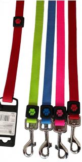 Dog Active premium M vodítko pro psa Barva: červená, Délka: 2x120cm