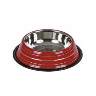 Nerezová miska pro psy- Červená Barva: červená, Objem: 200 ml