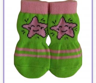 Ponožky pro psy- Zelené