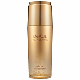 Charmzone DeAge Gold Addition Enriched Skin Softener - Tonikum s obsahem antioxidantů, zlata a zlatého ženšenu | 110ml